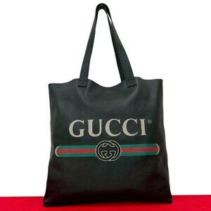 Gucci Sherry Leather Black